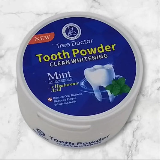 Teeth Whitening Tree Doctor Tooth Powder | Plaque Removal & Fresh Breath | 50g