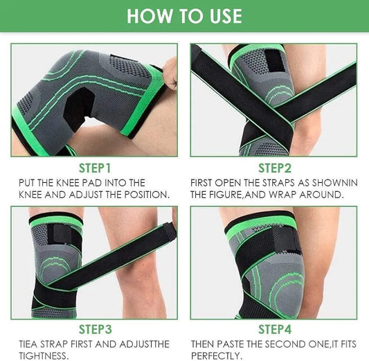 Knee Support Band For Pressure Weaving