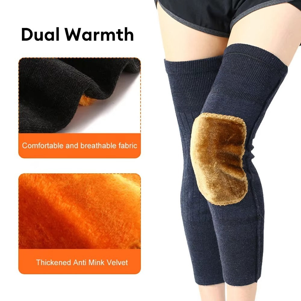 Wool Knee Brace Pads