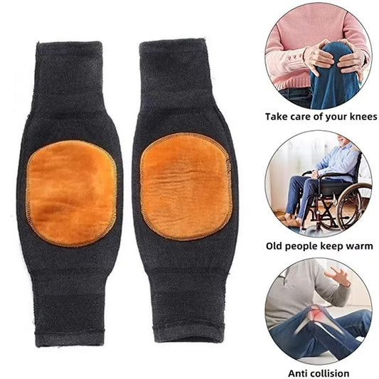 Wool Knee Brace Pads